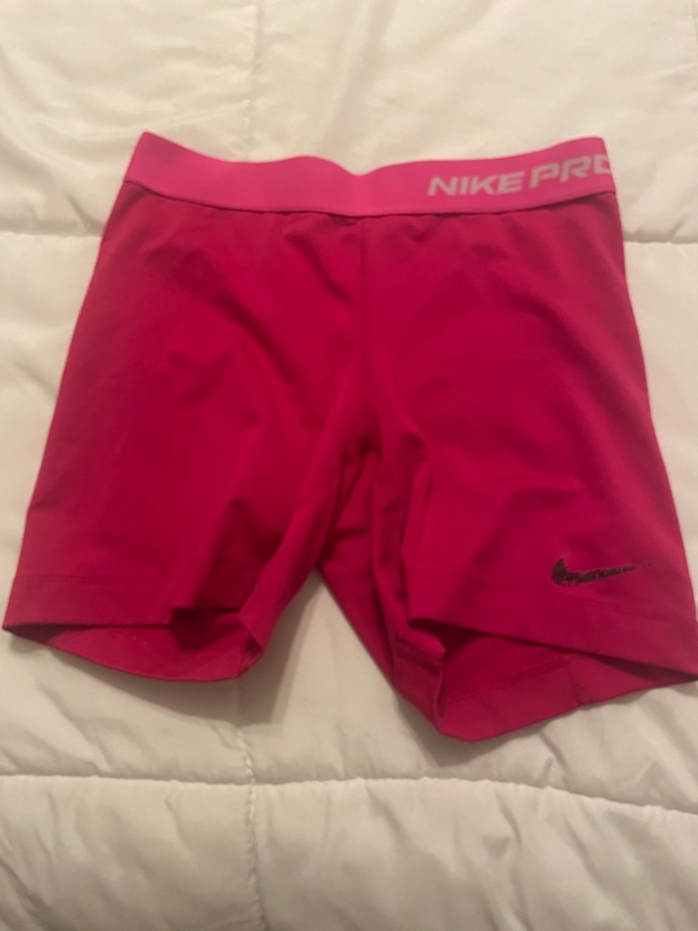 Nike Hot Pink Performance Compression Shorts